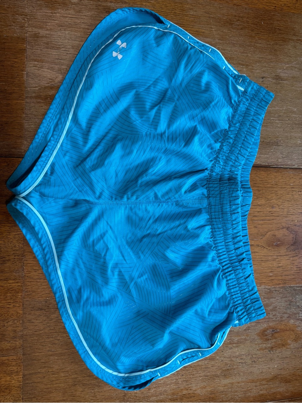 Under Armour Teal Blue Athletic Running Shorts